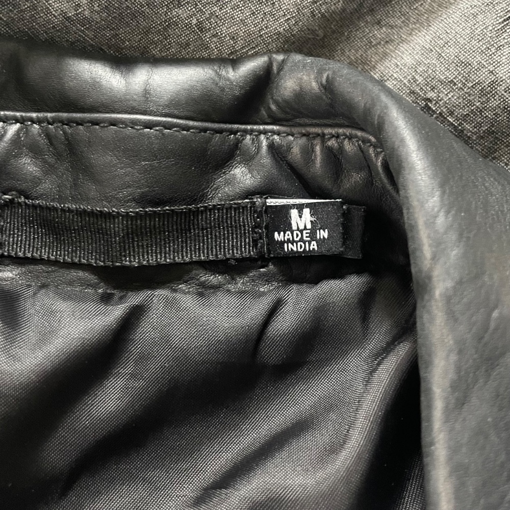 BLK DNM leather jacket - EUC - Picture 4 of 5